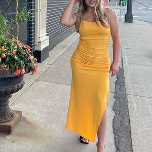 Yellow dress size small
